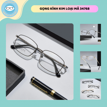 Gọng kim loại mã 34768